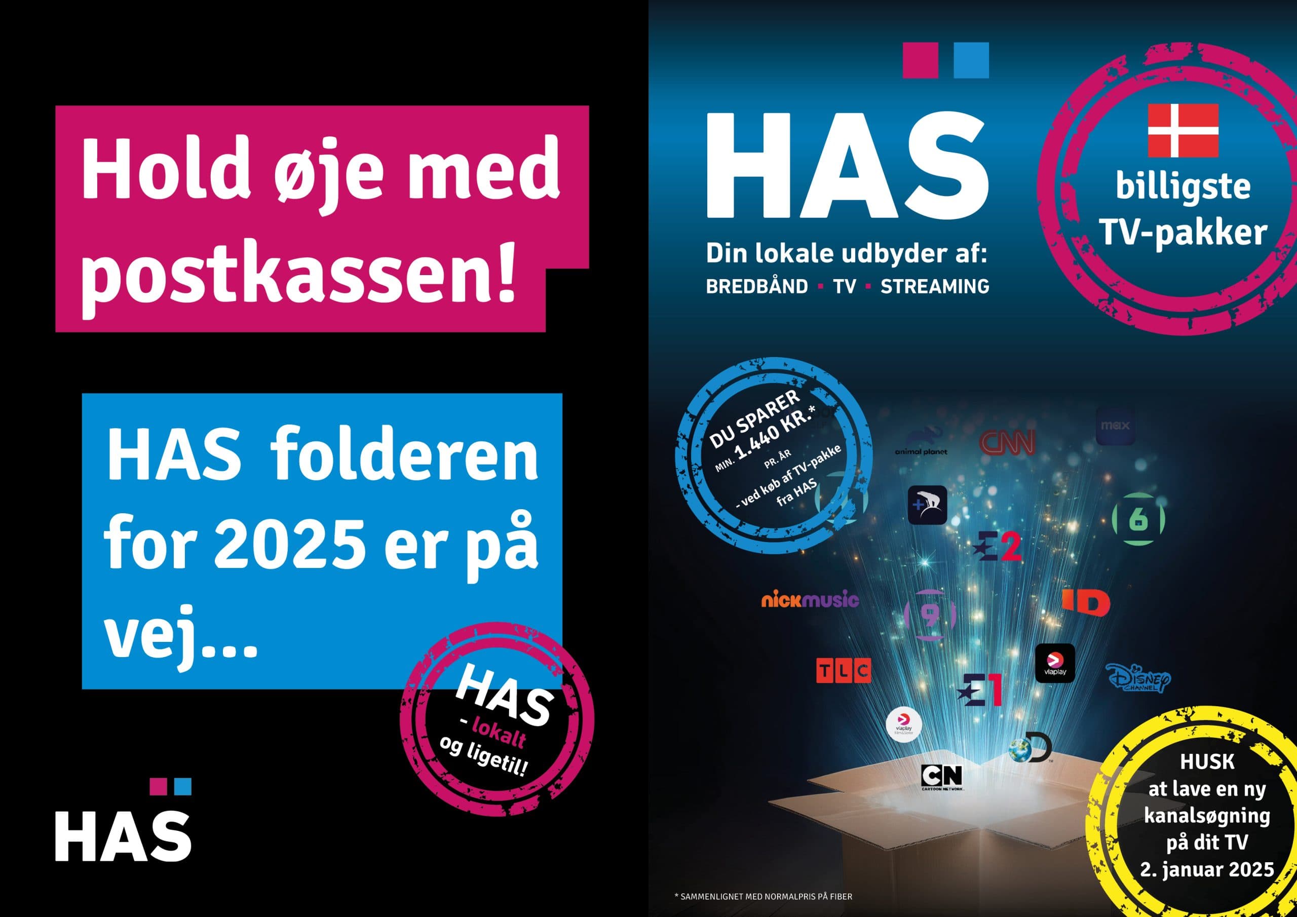 Hold øje med postkassen!