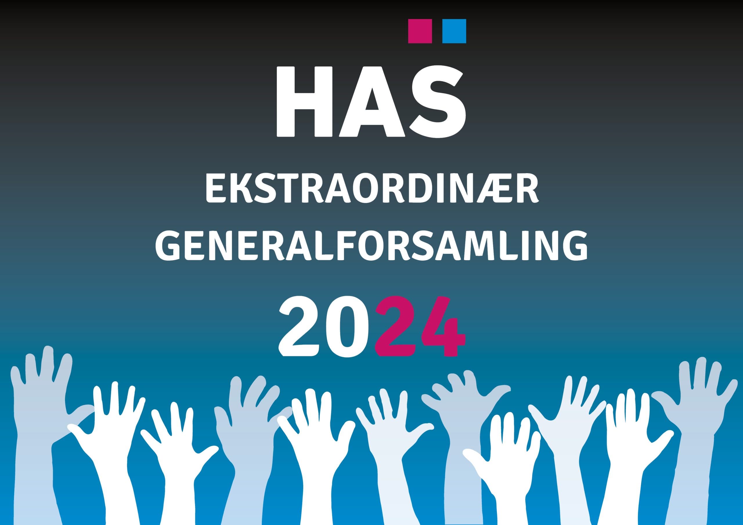 Ekstraordinær generalforsamling – mandag den 13. maj 2024 kl. 15.00